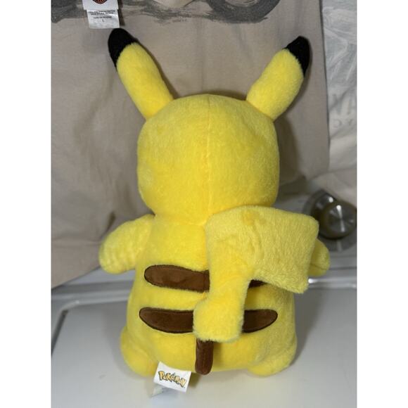 Build-A-Bear Pokémon Pikachu Plush 16" Stuffed Animal Yellow Red Cheeks BAB - Picture 4 of 6